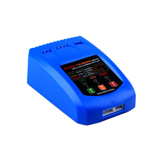 TENRC TE3025 25W/3A Battery Balance Charger for 2-3S Lipo 1-8s NIMH Battery - Image 1