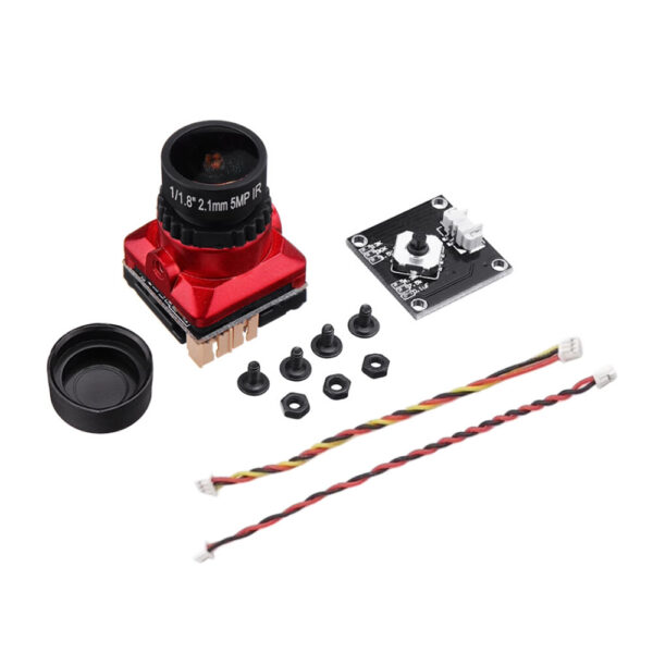 JINJIEAN A19S 1/1.8 Starlight CMOS 1500TVL FPV Camera 2.1mm/2.3mm PAL/NTSC For RC Drone - Image 6