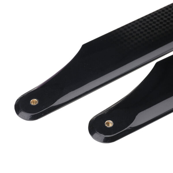 1pair PUDU 360mm Carbon Fiber Main Rotor Blade Propeller For RC Helicopter - Image 6