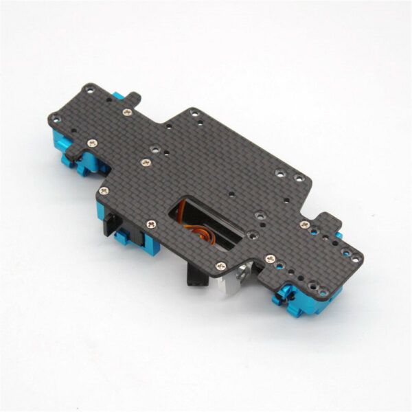 Upgraded Carbon Fiber Chassis Bottom Second Floor Plate for Wltoys 284161 284010 284131 K989 K979 K999 1/28 RC Car Vehicles Parts - Image 1