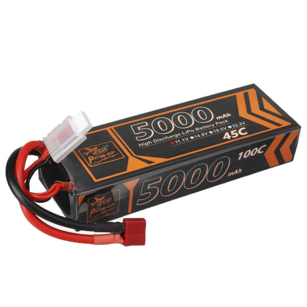 ZOP Power 11.1V 5000mAh 45C 3S LiPo Battery T Deans Plug for FPV Racing Drone - Image 7