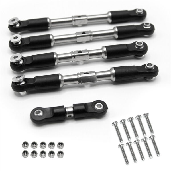 Upgrade Stainless Steel Tie Rod Set Spare Parts for 1/7 Infraction Limitless Felony 1/8 Typhon RC Car Model Accessories - Image 3