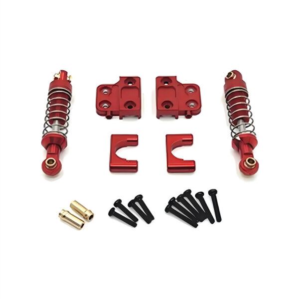 Metal Upgraded Rear Axle Fixing Parts Shock Absorber Set for MN 1/12 MN82 LC79 RC Car Spare Parts - Image 1