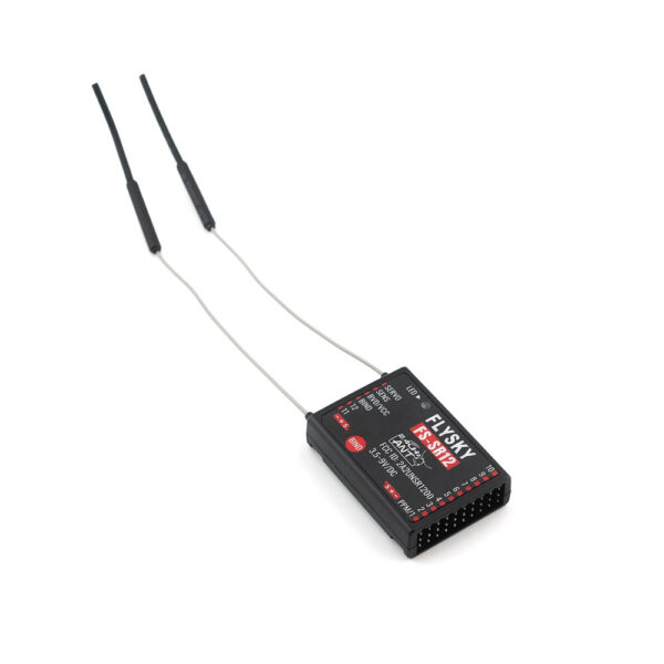 Flysky FS-SR12 2.4GHz 12CH Receiver Dual Antenna for Fixed Wing RC Car Boat Robot Model - Image 1