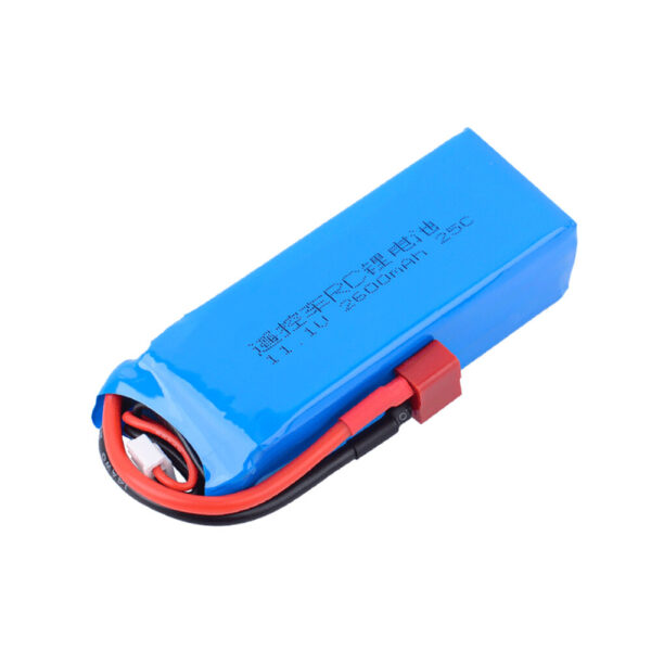 11.1V 2600mAh 25C 3S LiPo Battery T Plug for MJX 16207/16208/16209 Remote Control Car - Image 3