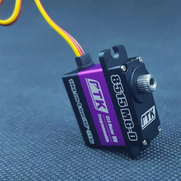 PTK 8515 MG-D 17g Mini Full Metal Digital Servo High Voltage 15KG Fixed Wing RC Car Servo - Image 2