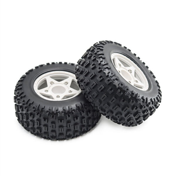 4PCS D232 Upgraded Off-Road Tires Wheels for 1/8 1/10 Short Course Truck RC Cars Vehicles Models Parts Accessories - Image 9