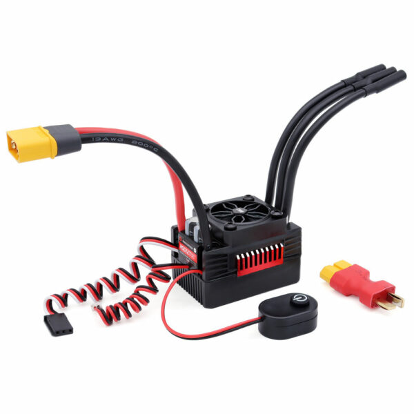 Surpass Hobby Rocket V2 Waterproof 50A/60A/90A/110A Brushless ESC for 1/10 RC Car Vehicles Model Parts - Image 2