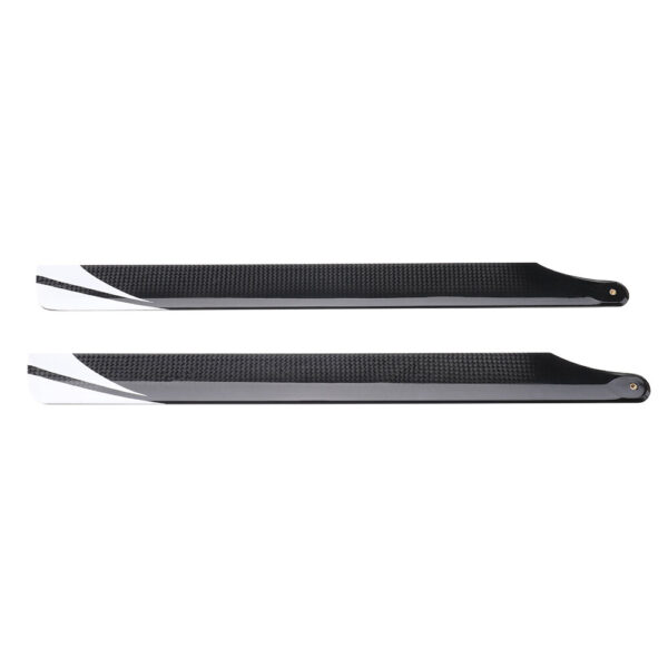 1pair PUDU 360mm Carbon Fiber Main Rotor Blade Propeller For RC Helicopter - Image 3