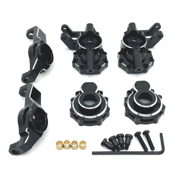 Upgraded Metal Parts Front Axle C Seats Steering Cup Set for HB Toys R1001 R1002 R1003 1/10 Rock Crawler Off-Road Climbing Truck RC Cars Vehicles Models Spare Accessories - Image 3