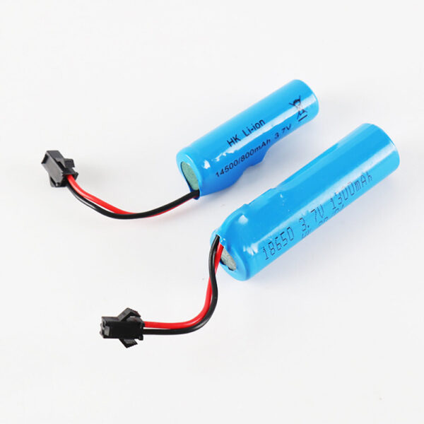 2PCS / 4PCS 3.7V 1300mAh 18650 Battery SM Plug for RC Car - Image 2