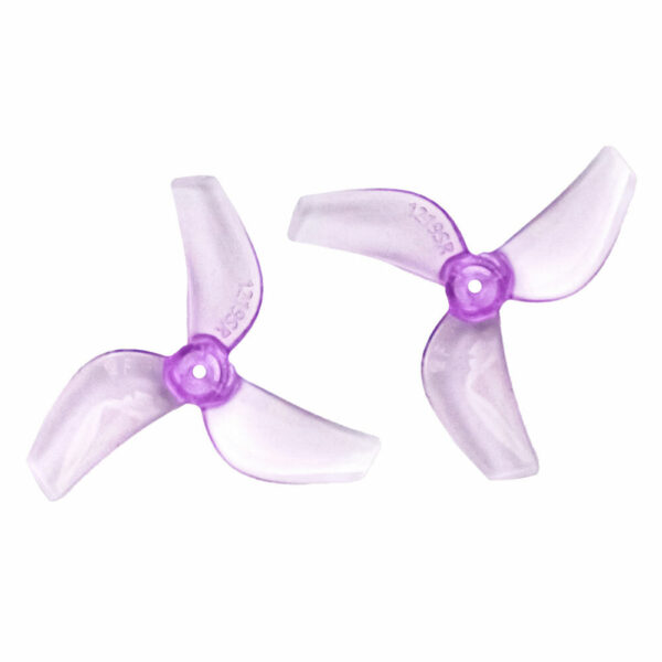 6 Pairs GEMFAN 1219S 1219 31mm 1.2Inch 3-Blade Propeller PC 0.8mm / 1mm Hole for 0703-1103 / Coreless Motor - Image 3