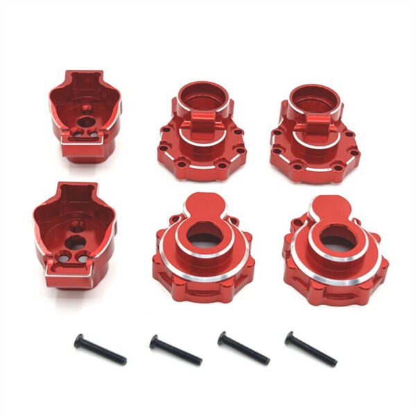 Upgraded Metal Parts Rear Axle Cup Set for HB Toys R1001 R1002 R1003 1/10 Rock Crawler Off-Road Climbing Truck RC Cars Vehicles Models Spare Accessories - Image 2