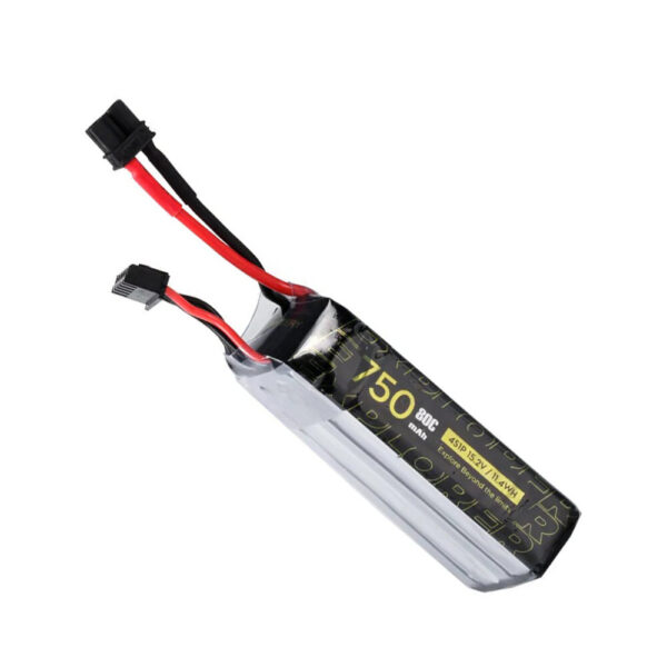 2Pcs Flywoo Explorer 15.2V 750mAh 80C 4S HV 80C Lipo Battery XT30 Plug - Image 2