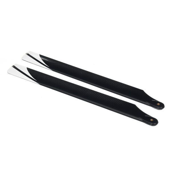 1pair PUDU 270mm Carbon Fiber Main Rotor Blade Propeller For RC Helicopter - Image 8