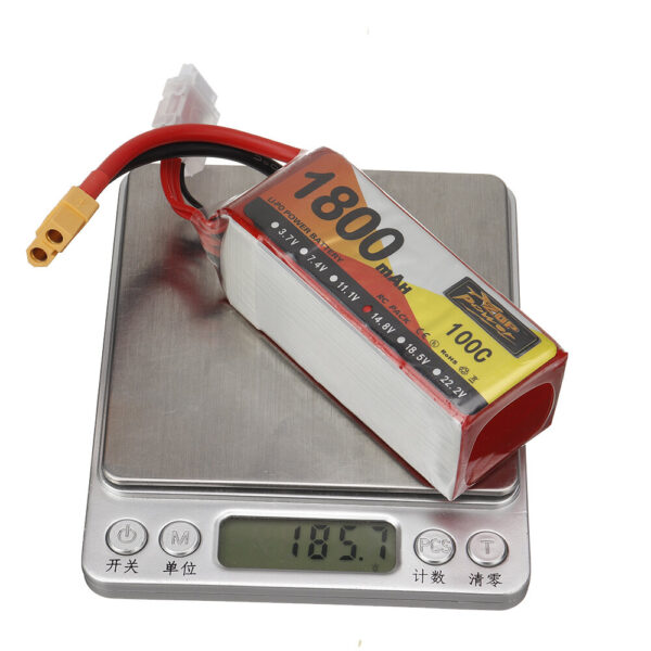 ZOP Power 14.8V 1800mAh 100C 4S LiPo Battery XT60 Plug for RC Drone - Image 9