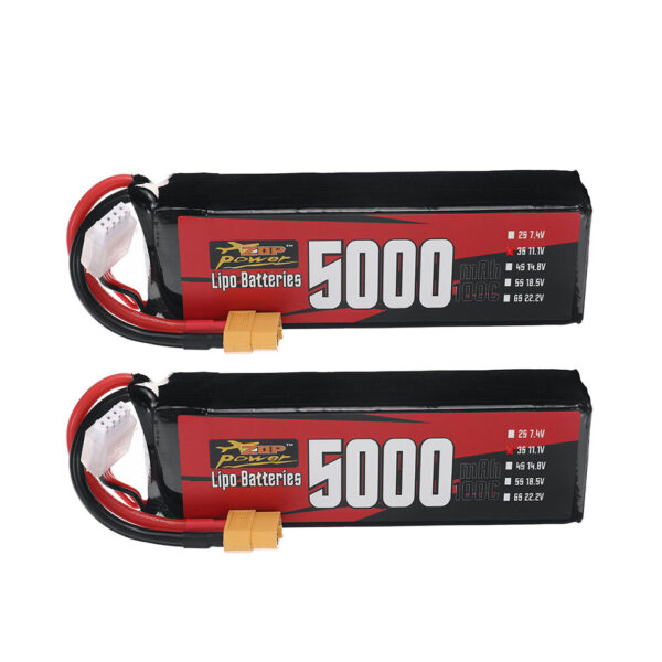 ZOP Power 3S 11.1V 5000mAh 100C 55.5Wh LiPo Battery XT60 Plug for RC Drone - Image 9