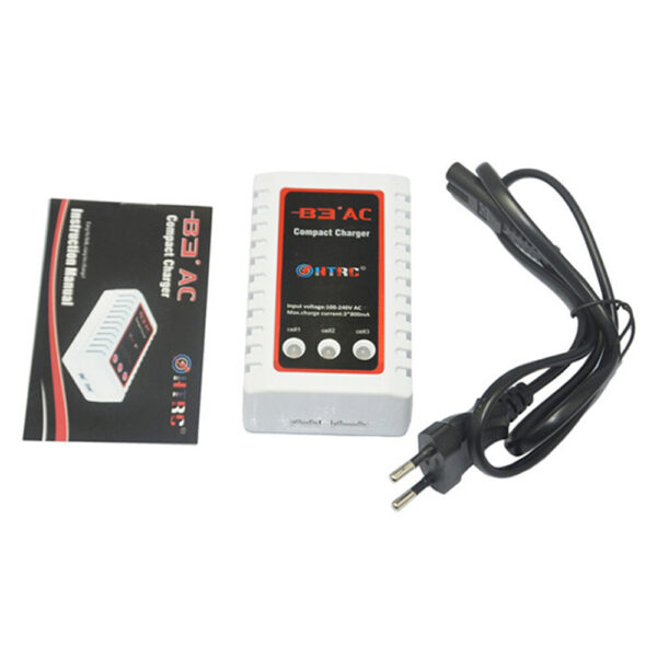 HTRC B3AC 3*800mA Balance Charger RC Toy Charge Battery Charger for 2-3S LiPo Battery - Image 4