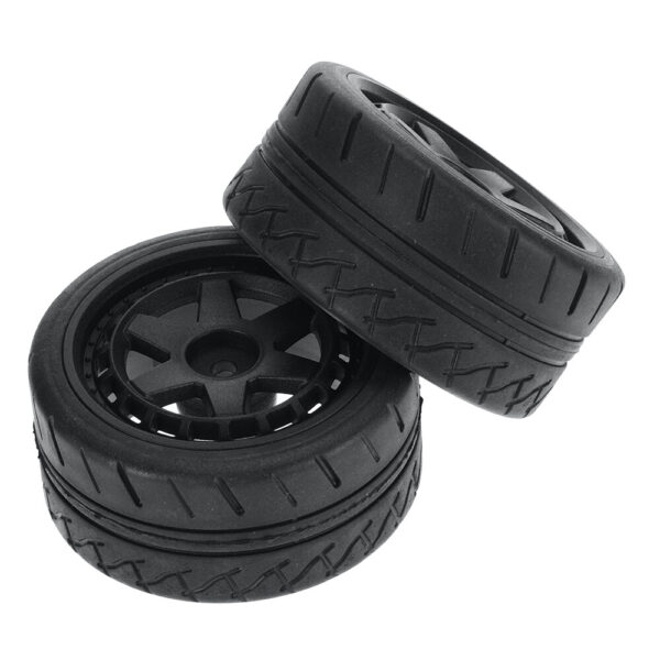 2PCS HNR H9802 PANTHER 1/10 Drift RC Car Parts Front/Rear/Drift Tires Wheels Vehicles Models Spare Accessories H98221/H98222/H98223 - Image 5