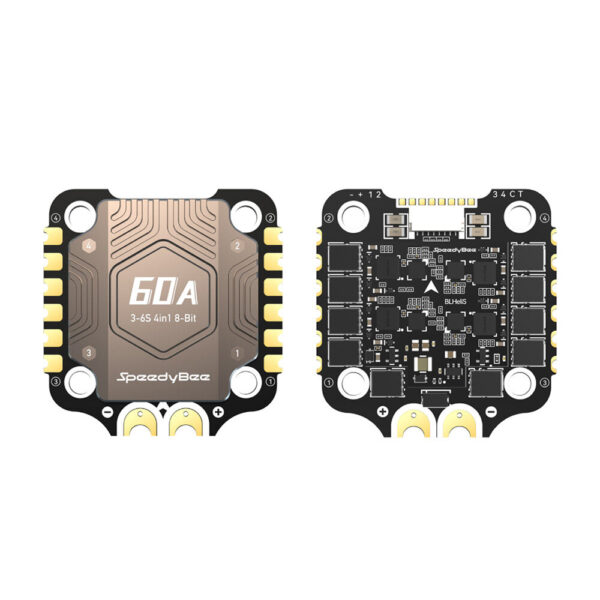 30.5x30.5mm SpeedyBee BLS 60A BLheli_S 4In1 ESC 3-6S Built-in Current Sensor DShot600 for FPV RC Racing Drone - Image 6