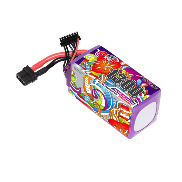 GAONENG GNB 6S 22.8V 1300mAh HV 120C LiPo Battery XT60 Plug for GEPRC MARK5 Nazgul5 Evoque F5D F5 F6 FPV Racing Drone - Image 2