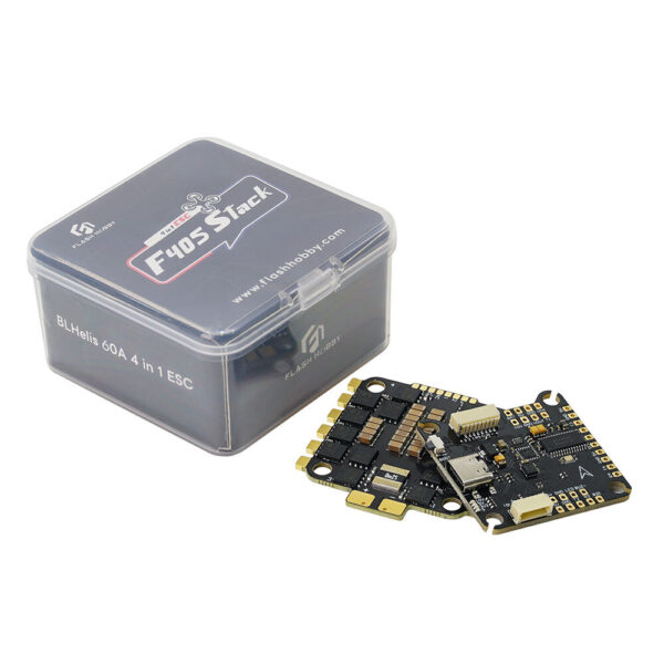 30.5x30.5mm Flashhobby F405 F4 OSD Blackbox Flight Controller with 5V 9V BEC Output & 60A BL_S 4in1 ESC 3-6S Stakc for RC FPV Racing Drone - Image 6