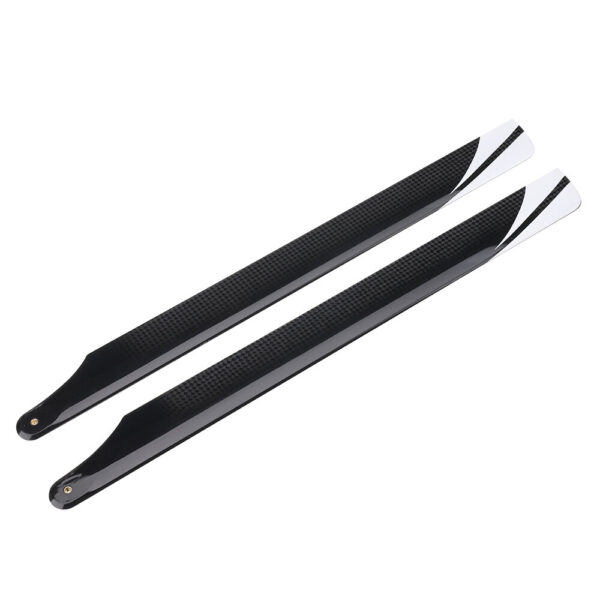 1pair PUDU 360mm Carbon Fiber Main Rotor Blade Propeller For RC Helicopter - Image 5