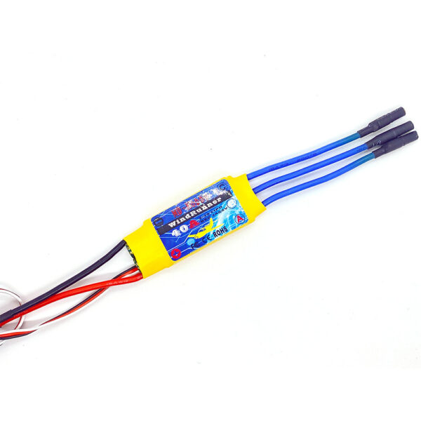 MD-Hobby 40A 2-4S Brushless ESC With 5V/3A BEC XT60 Plug For RC Airplane - Image 1