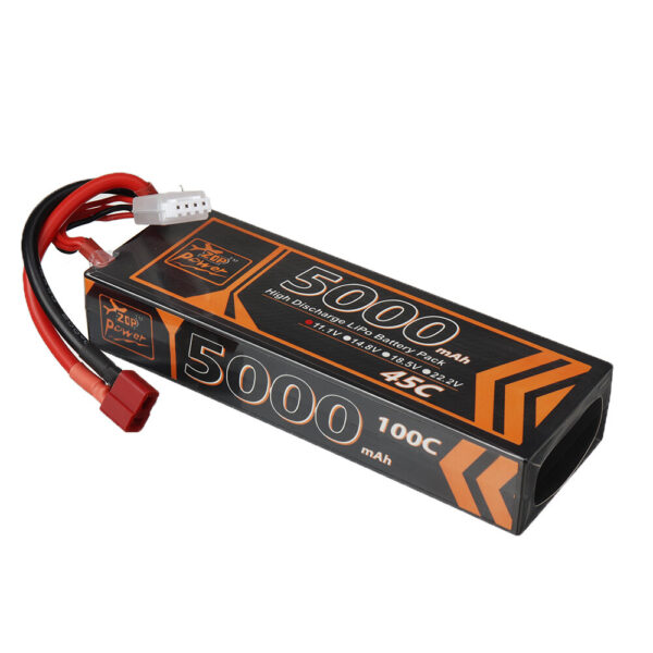 ZOP Power 11.1V 5000mAh 45C 3S LiPo Battery T Deans Plug for FPV Racing Drone - Image 4