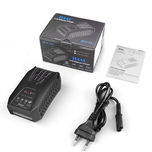 HTRC H4L Mini Cell 20W Balance Charger RC Toy Charge Battery Charger for 2-4S LiPo Battery - Image 6