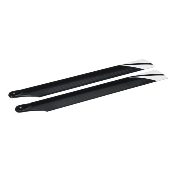 1pair PUDU 270mm Carbon Fiber Main Rotor Blade Propeller For RC Helicopter - Image 6