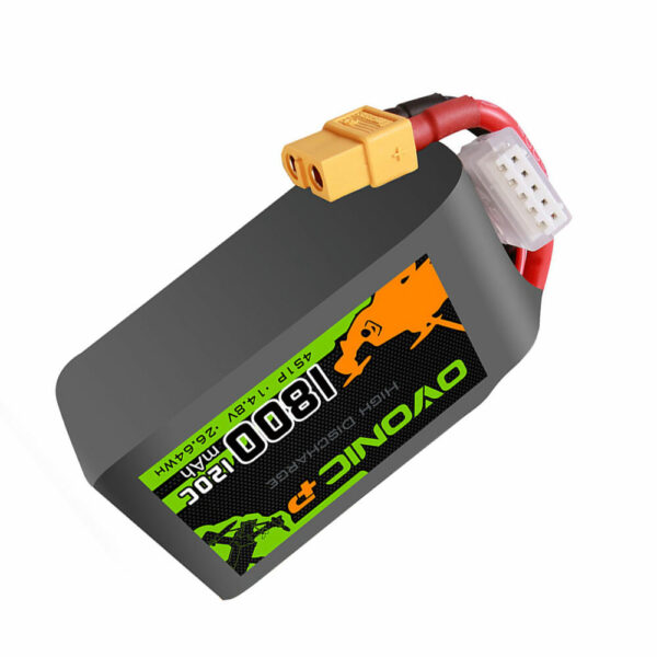 Ovonic 14.8V 1800mAh 120C 4S LiPo Battery XT60 Plug for 5 Inch Freestyle RC FPV Racing Drone - Image 3