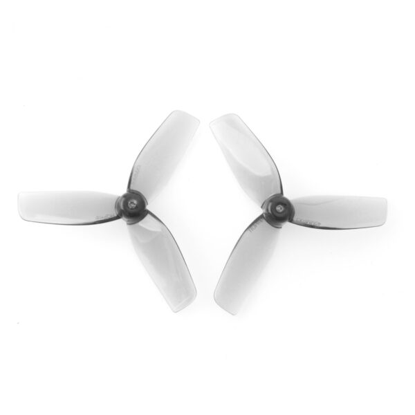 2 Pairs HQProp Micro Whoop 40MM 1mm Hole 3-blade Grey CW CCW Poly Carbonate Propeller for Whoop FPV Racing Drone - Image 1