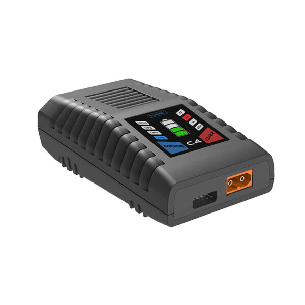 ToolkitRC C4 Compat Balance Charger AC 100-240V Input 50W 0.5A/ 1A/ 2A/ 4A XT60 Output with LED Display for 2-4S Lipo / LIHV / LiFe 5-8S NiMh - Image 1