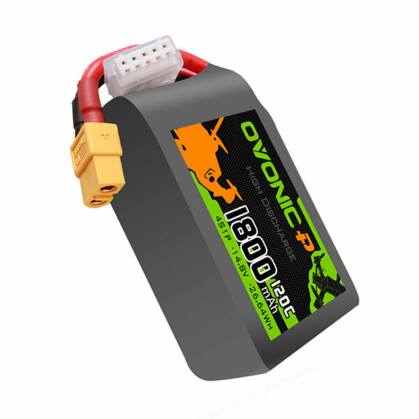 Ovonic 14.8V 1800mAh 120C 4S LiPo Battery XT60 Plug for 5 Inch Freestyle RC FPV Racing Drone - Image 2