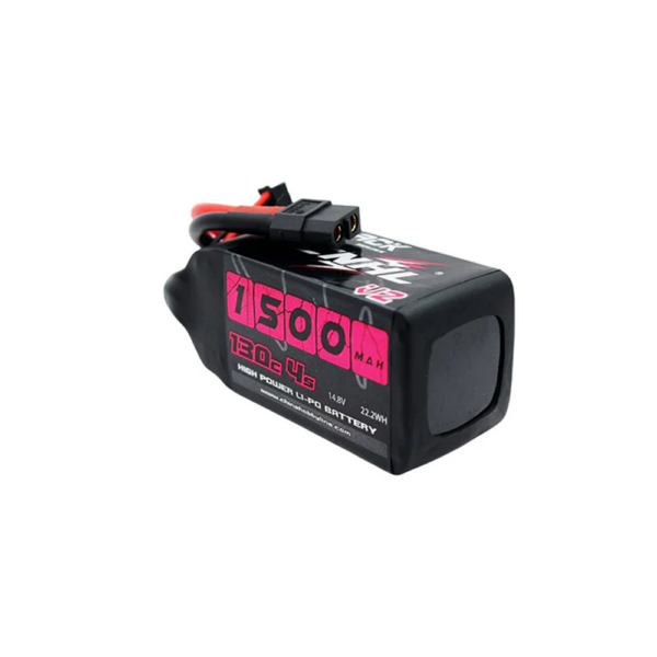 2PCS CNHL Black Series V2.0 4S 14.8V 1500mAh 130C LiPo Battery XT60 Plug for 150-220mm 4 Inch RC Drone FPV Racing - Image 4