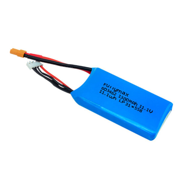 XK X450 VTOL RC Airplane Fixed Wing 3S 11.1V 1300mAh 25C XT30 Lipo Battery Lithium Battery - Image 3