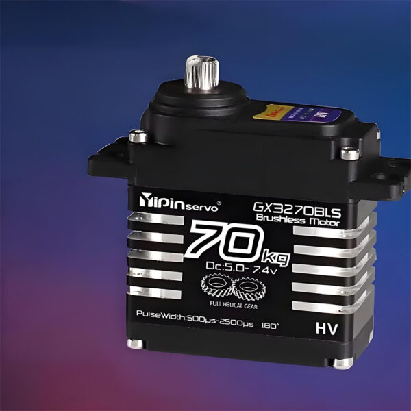 YIPINSERVO GX3270BLS 25T 180/270 70kg High Torque Magnetic Induction IP68 Waterproof Digital Servo for 1/8 1/10 RC Cars - Image 3