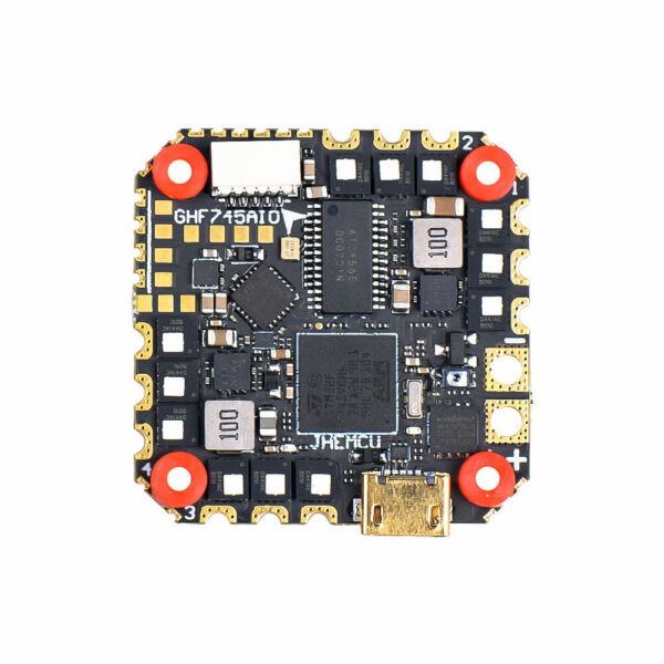 25.5X25.5mm JHEMCU GHF745AIO MPU6000 F745 Flight Controller with 5V 10V BEC AIO BL_32 G071 40A / 50A 4in1 ESC 3-6S Support DJI O3 for RC FPV Racing Drone - Image 3