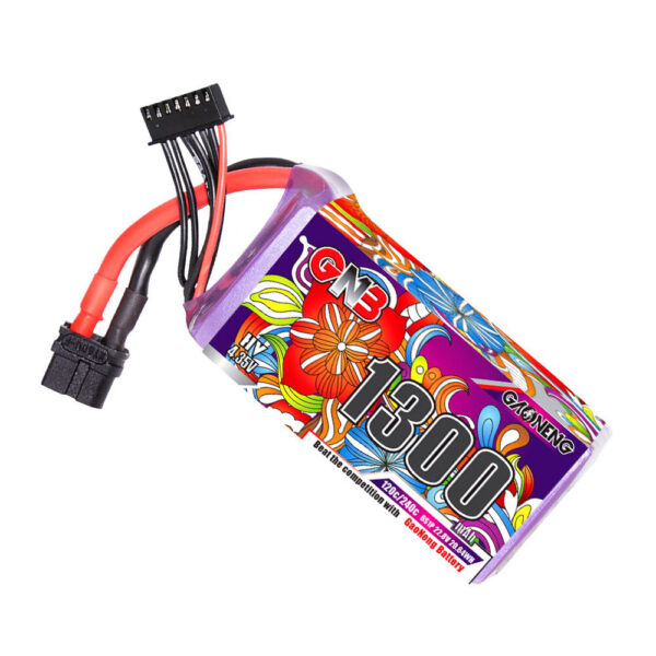 GAONENG GNB 6S 22.8V 1300mAh HV 120C LiPo Battery XT60 Plug for GEPRC MARK5 Nazgul5 Evoque F5D F5 F6 FPV Racing Drone - Image 3