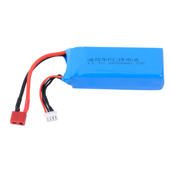 11.1V 2600mAh 25C 3S LiPo Battery T Plug for MJX 16207/16208/16209 Remote Control Car - Image 4