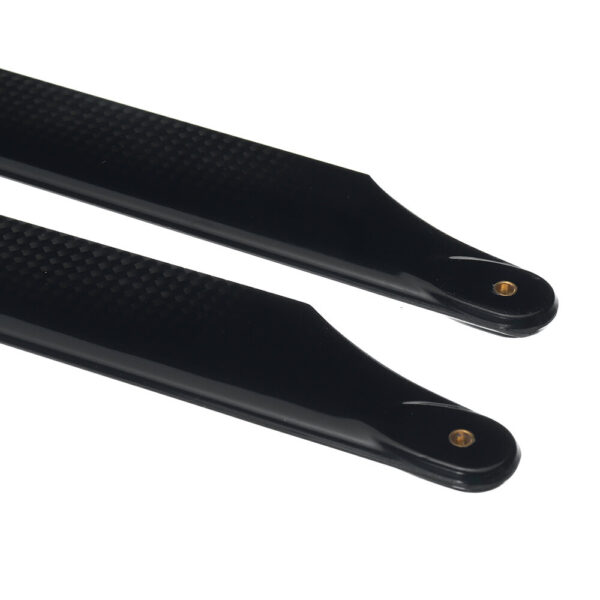 1pair PUDU 270mm Carbon Fiber Main Rotor Blade Propeller For RC Helicopter - Image 9