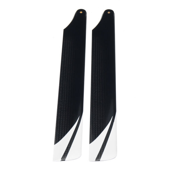 1pair PUDU 270mm Carbon Fiber Main Rotor Blade Propeller For RC Helicopter - Image 3