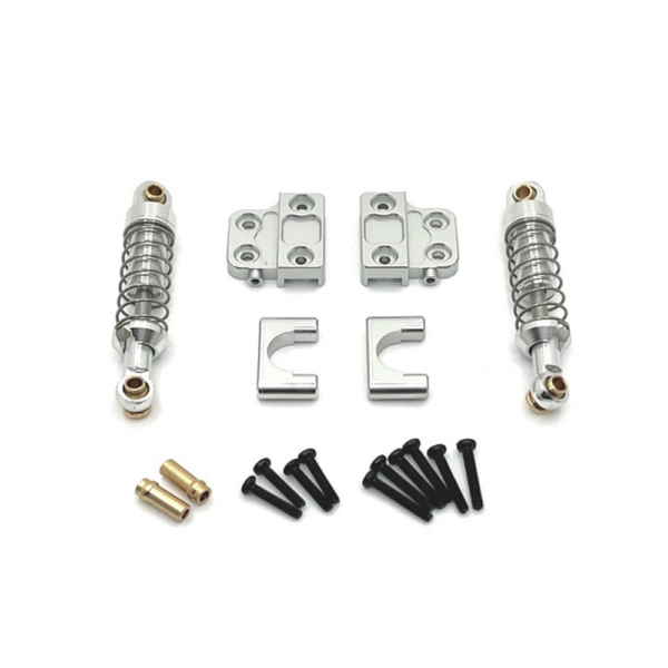 Metal Upgraded Rear Axle Fixing Parts Shock Absorber Set for MN 1/12 MN82 LC79 RC Car Spare Parts - Image 3