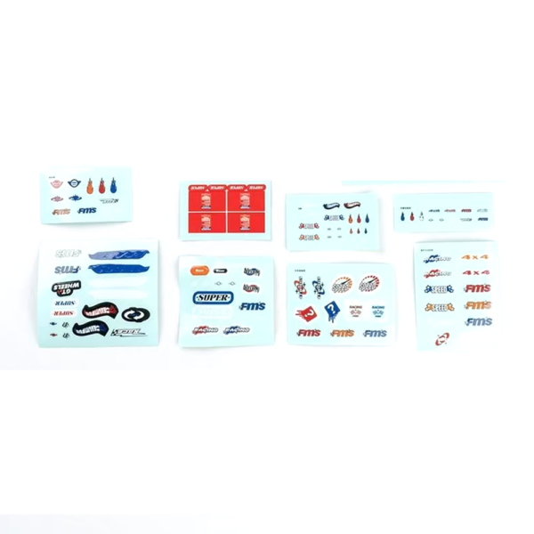 Upgraded Sticker Decoration Parts Set for Land Rover Camel FMS FCX24M 1/24 RC Cars Vehicles Models Spare Parts - Image 2