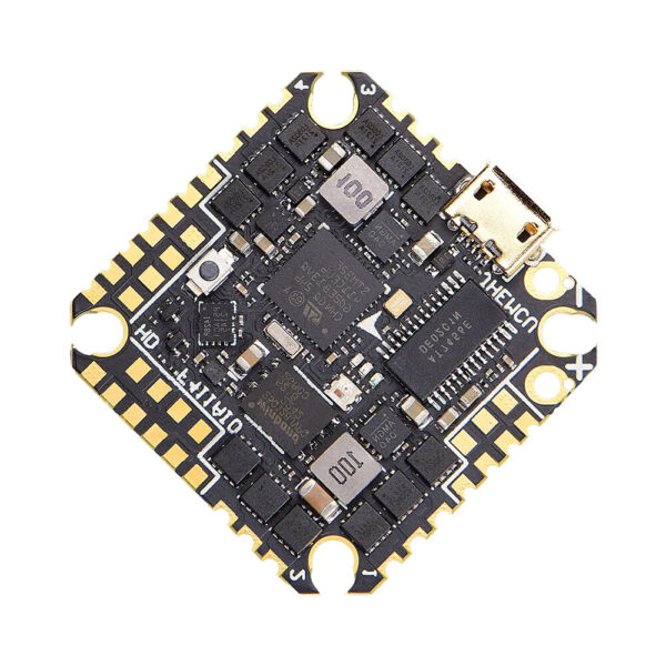 25.5x25.5mm JHEMCU GHF411AIO HD F4 OSD Flight Controller with 5V 10V BEC BL_S 40A 3-6S 4in1 ESC Support DJI O3 for RC FPV Racing Drone - Image 1