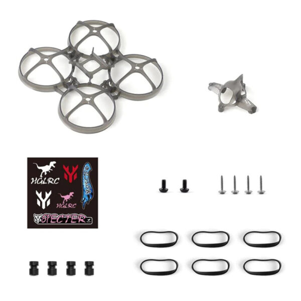 HGLRC Petrel 75Whoop V2 Ultra-light Indoor Frame Kit 75mm Wheelabse for DIY Brushless Whoop RC FPV Racing Drone - Image 6