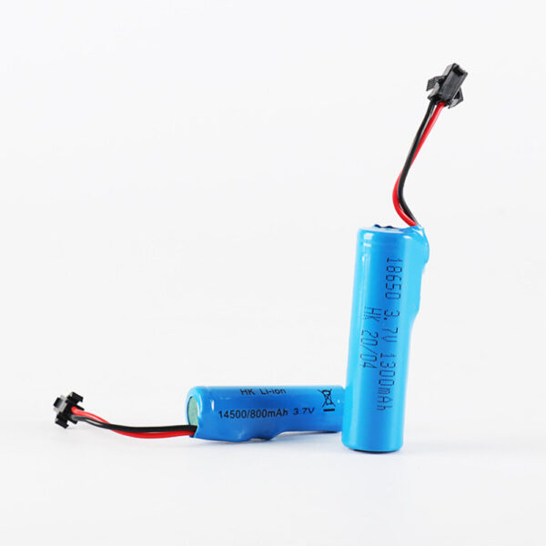 2PCS / 4PCS 3.7V 1300mAh 18650 Battery SM Plug for RC Car - Image 5