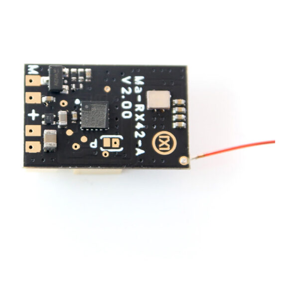 MA-RX42 4CH AFHDS 2A PWM Micro Compatible Receiver Built-in 5A Brushed ESC for Flysky Radio Transmitter RC Airplane - Image 1