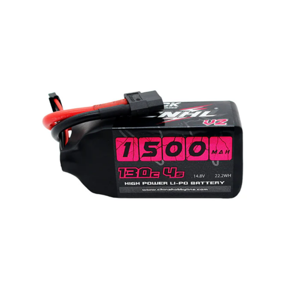 2PCS CNHL Black Series V2.0 4S 14.8V 1500mAh 130C LiPo Battery XT60 Plug for 150-220mm 4 Inch RC Drone FPV Racing - Image 2